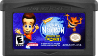 Jimmy Neutron Boy Genius: Attack of the Twonkies PAL GameBoy Advance PAL box art